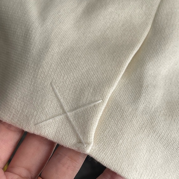 Anthropologie x bishop + young Fontaine Double-Breasted Knit Blazer in Ivory - Picture 11 of 15